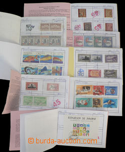 30108 - 1870-1970 PANAMA sestava 8ks malých výběrových sešitů