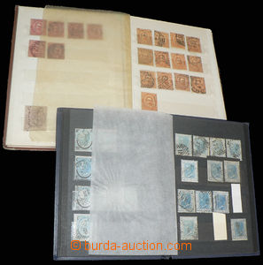 30641 - 1863-1890 ITALY zásoba klasických zn. ve 2 malých zásob