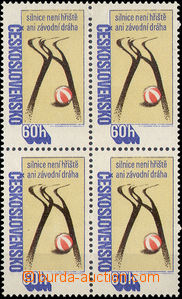 31525 - 1978 Pof.2303 ve 4-bloku na papíru fl1, částečně poško