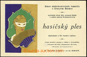 31961 - 1945 Ball invitation-cards - comp. 12 pcs of invitation card