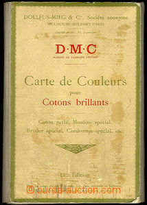 32006 - 1930? rozkládací vzorník příze francouzské fy DMC, 13.