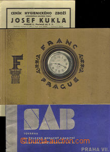 32007 - 1921/? Prospekty, ceníky, nabídky - sešitová vydání cc