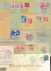 32095 - 1945/46 CZECHOSLOVAKIA 1945-92 selection 16 pcs of entires