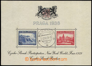 32145 - 1939 Pof.AS4a, black additional printing on/for used miniatu
