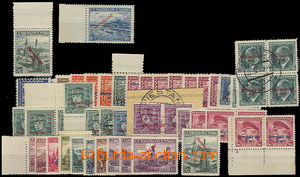 32166 - 1939 Alb.21, 22, stmp with overprint Olomouc 5CZK and Bratis
