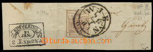 32181 - 1850? 1850? I.issue Mi.4, stamp on piece, nice margines, dou