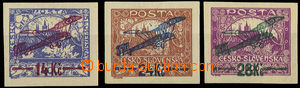 32204 - 1920 forgeries I. air-mail provisional, without gum, for stu