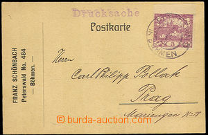 32384 - 1919 printed matter franked with. stmp Hradčany 3h (Pof.2),