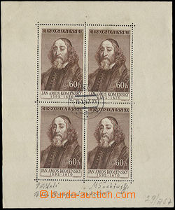 32611 - 1957 Pof.PL930/V.typ, without gum, CDS Říčany 1/ 15.X.67,