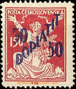 32842 - 1927 Pof.DL50B Postage Due - overprint issue Chainbreaker, l