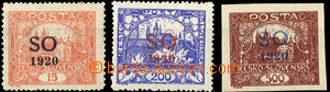 32844 - Pof.SO5D Hradčany, mint never hinged, exp. by Gilbert., Po