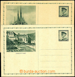 32860 - 1936 CDV61/21, 24, Karlovy Vary (theatre), smetanový paper,