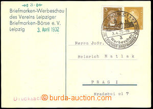 32878 - 1932 Mi.PP106 p.stat private printed matter issued as advert