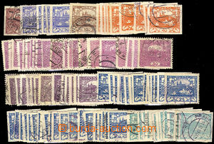 32897 - 1918 CZECHOSLOVAKIA 1918-39 comp. of ca. 100 pcs of plate f