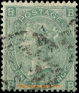33032 - 1862 Mi.22a, worse postmark, two side/party close perf, othe
