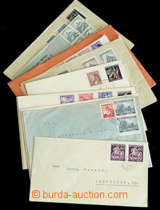 33086 - 1940/45 BOHEMIA-MORAVIA selection 16 pcs of letters, from t