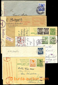 33189 - 1939/44 comp. 9 pcs of letters to Bohemia-Moravia with Germa