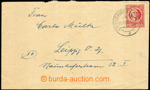 33533 - 1945 SOVIET ZONE THURINGIA letter to Leipzig with Mi.97, C