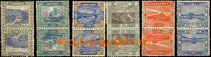 33646 - 1921 SAARGEBIET Mi.TB53, 55, 56, 58, 59, 62, 6x opposite fa