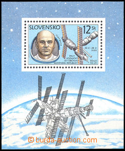 33757 - 1999 Zsf.H183, miniature sheet Prvý kozmický years citizen