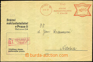 34051 - 1937 commercial envelope sent as commercial printed matter w