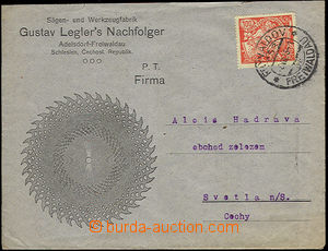 34081 - 1923 Gustav Legers Nachfolger, Adelsdorf Freiwaldau - saw-m