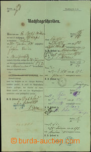 34162 - 1875 Request sheet after/around R letter (Nachfrageschreiben