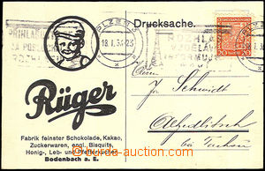 34192 - 1936 Rüger, Bodenbach a.E. - čokoláda kakao, B/W. additi