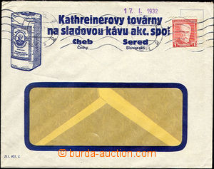 34223 - 1932 Kathreinerovy factory on/for malted coffee - Cheb, wind