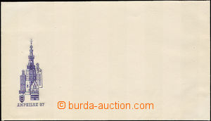 34383 - 1967 envelope (FDC) with blue additional-printing AMPHILEX 6