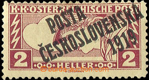 34420 - Pof.57Aa, special-delivery rectangle, overprint type III, b