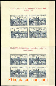 34470 - 1950 Pof.A564 Prague (2 pcs of), type inscription X., mint n