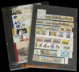 34487 - 1973-91 MAN collection of stmp and booklets on 2 on stock-s