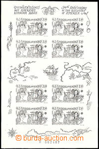 34574 - 1992 PT25, 500th Anniv of Discovery of America., numbered, s
