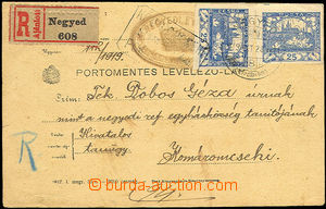 34633 - 1919 Hungarian service receipt oproštěný from postage sen