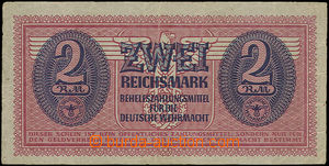 34859 - 1942? NĚMECKO nouzová bankovka pro německý Wehrmacht, 2R