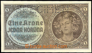 34873 - 1940 ČaM  1K, kat. 32, série A, specimen, kvalita N