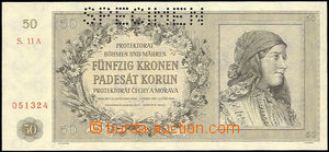 34879 - 1944 ČaM 50K, kat. 35, série A, specimen, kvalita N