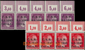34914 - 1945 Ústí n./L. overprint Č.S.R. 9.5.1945 Ústí n.L. on