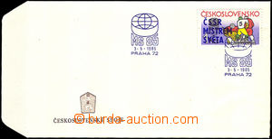 35055 - 1985 ministerial FDC Czechoslovakia world champion, with sta