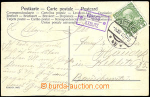 35071 - 1910 postcard Us to delivery postal agency KEBLICE/KEBLITZ
