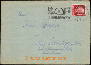 35139 - 1940 C.C. BUCHENWALD envelope without content sent prisoner