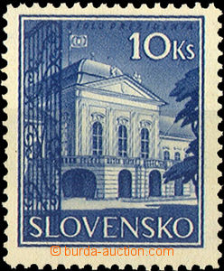 35337 - 1940 Alb.46y, Presidential Palace, vertical lined gum, plate