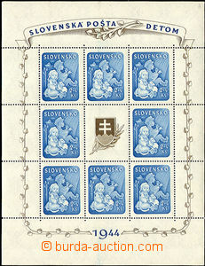 35361 - 1944 Alb.H119 miniature sheet For Children-issue 1944, type