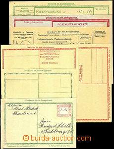 35375 - 1900 school blank form/-s (Schulgebrauch), comp. 7 pcs of di