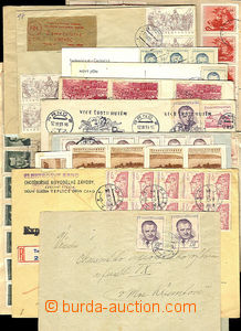 35448 - 1953 CZECHOSLOVAKIA 1945-92 selection of 20 pcs of entires