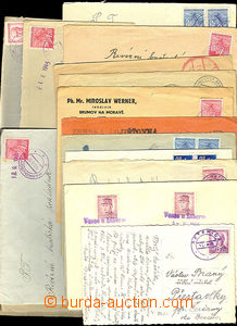 35453 - 1945 CZECHOSLOVAKIA 1945-92 selection of 40 pcs of entires