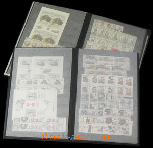 35504 - 1983-88 CZECHOSLOVAKIA 1945-92 collection of stamps in bloc