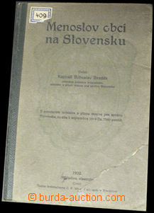 35584 - 1920 Menoslov village/community in Slovakia, kap. B. Bezděk