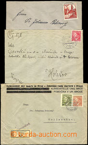 35666 - 1941/43 3 letters addressed to confident of Jewish presbyter